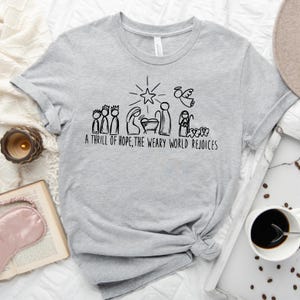 Christian Christmas Sweatshirt, Nativity Scene Sweater, Christmas Nativity Shirt, True Story Nativity, Religious Christmas Gifts, Jesus Tee