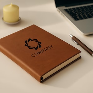 Personalisiertes Leder Journal, personalisiertes Journal, graviertes Journal, Logo Journal, Business Logo Geschenk, personalisierte Geschenke, personalisiertes Name Journal