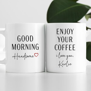 Custom Valentine's Day Mug , Personalized Gift, Couple Gift, Gift for Him, Gift for Boyfriend, Custom Coffee Mug, Valentine's Day, Mug