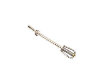 Detachable Nickel Silver Mate Straw with Pendant | For Drinking Mate Infusion | Mate Accessories