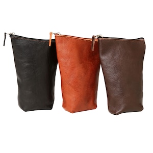 Argentine Leather Yerba Mate Container with Pouring Spout | Travel Yerba Mate Container