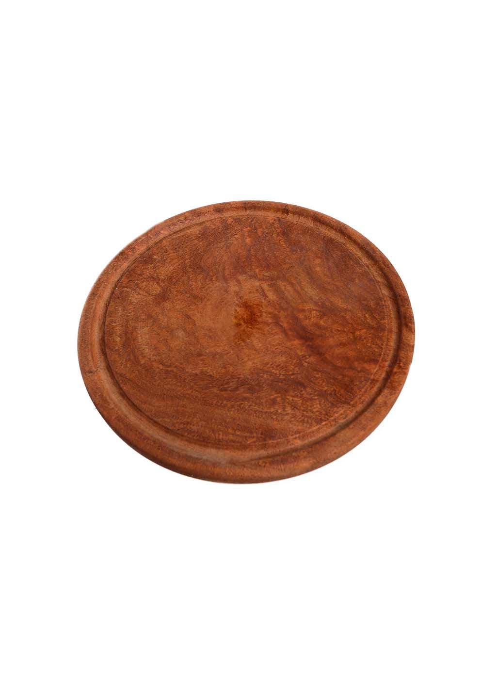 Algarrobo Wooden Plate 9.44" | Serving Plate | BBQ Plate | Asado Plate