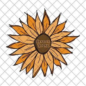 Benson Boone Sunflower png file