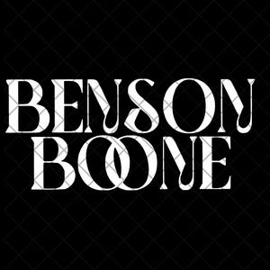 Benson Boone SVG File