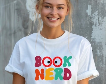 Chemise nerd livre : t-shirt rat de bibliothèque drôle, cadeau club de lecture