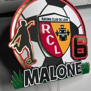 Ballon de football adulte Racing Club de Lens Essentials Jaune