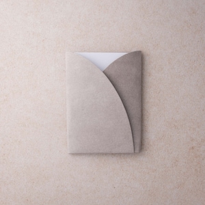 Porte-cartes à base de plantes