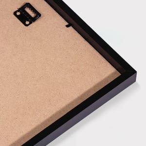The backside of our wooden frames.