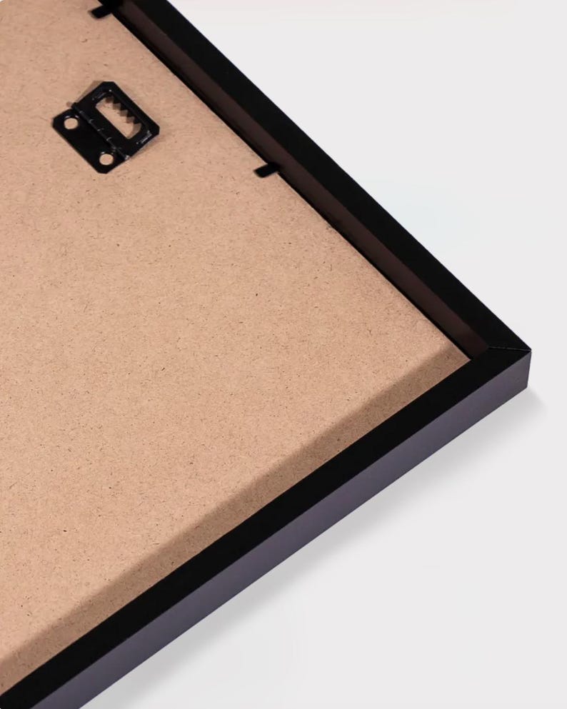 The backside of our wooden frames.