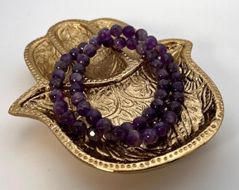 Amethyst Crystal Bracelet | Spiritual Gifts | Healing Crystals