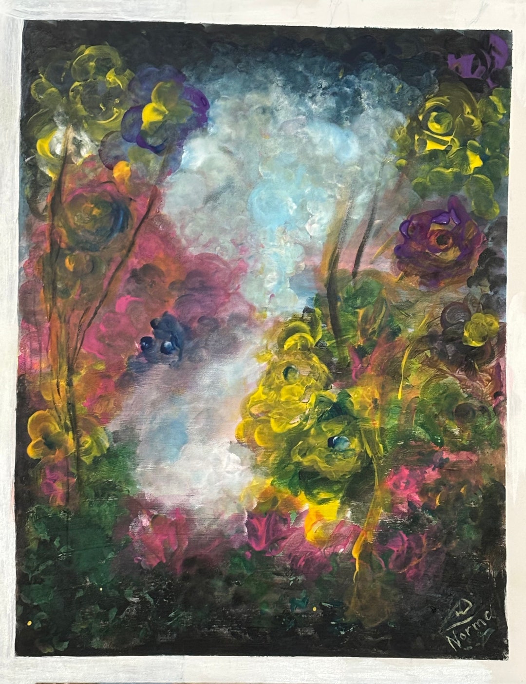 Abstract Roses - Etsy