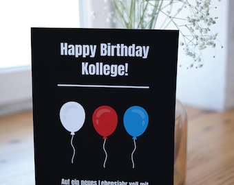 Digitale Drei Fragezeichen Geburtstagskarte zum Download mit lustigem Spruch