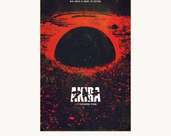 AKIRA - 1988 Vintage Poster - Etsy