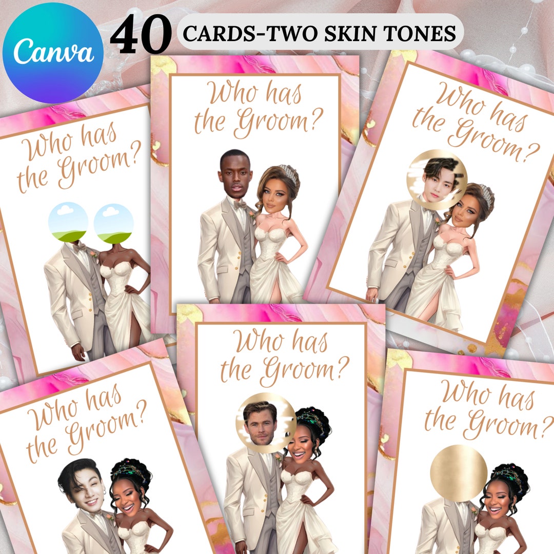 Printable Celebrity Who Has the Groom? Bachelorette Party Groom, Groom ...