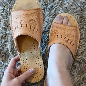 Barefoot Sandals For Women Summer Slippers Handmade Slides Flat Indoor Flip Flops Travel Slippers