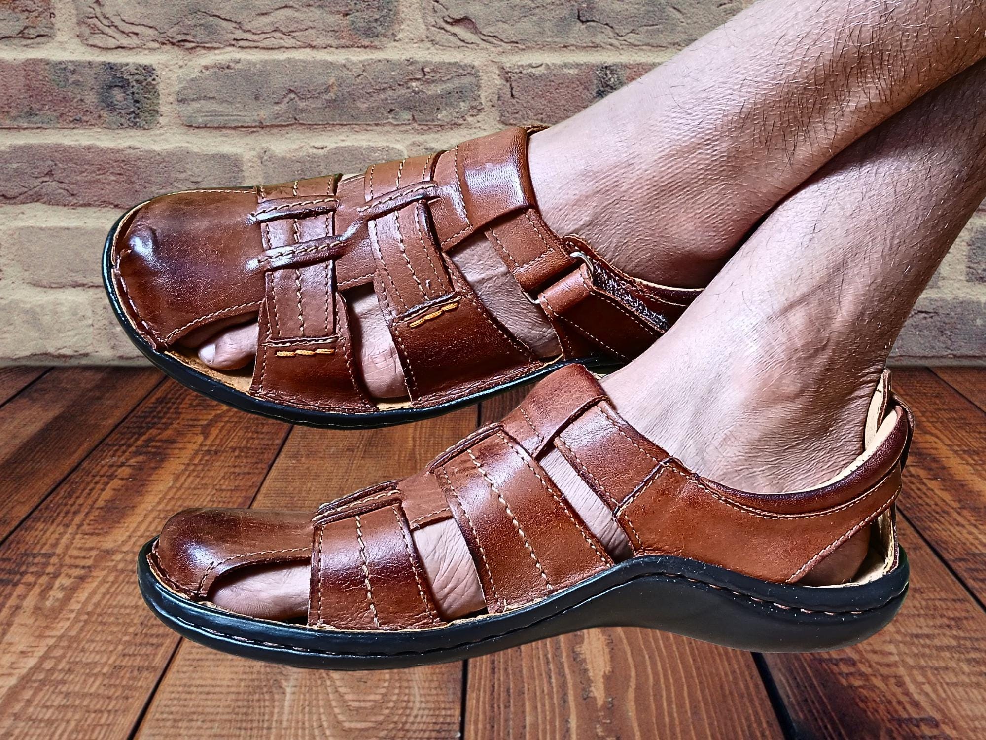 Men's Fisherman Sandals - Etsy