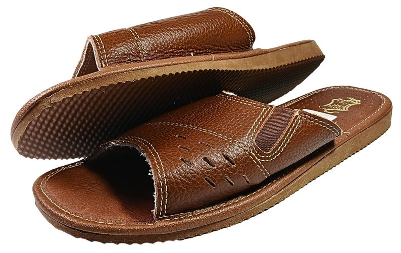 Handmade birthday gift slippers showcasing quality materials and fine craftsmanship.