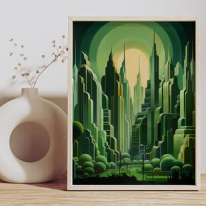 USA Shipping - Silk Poster, Oz Inspired Wall Art, Home Decor Print, Indoor and Outdoor Poster, Silk Print, Movie Poster