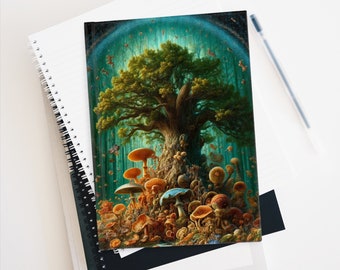 Enchanted Forest - Ruled Line Journal