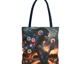 Cosmic Bloom - Tote Bag