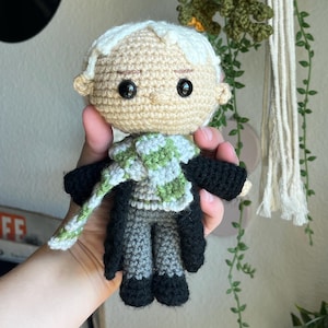 Cute Wizard and Witch Crochet Doll, Cute Wizard Crochet Doll, Cute Witch Crochet Doll, Christmas Gift for Wizard Fans, Handmade Wizard Dolls