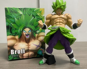 Super Saiyan Broly Ornament Anime Dragon Ball Figure Broly Figurine Action Figure GK Statue Collection Model Toys Gifts