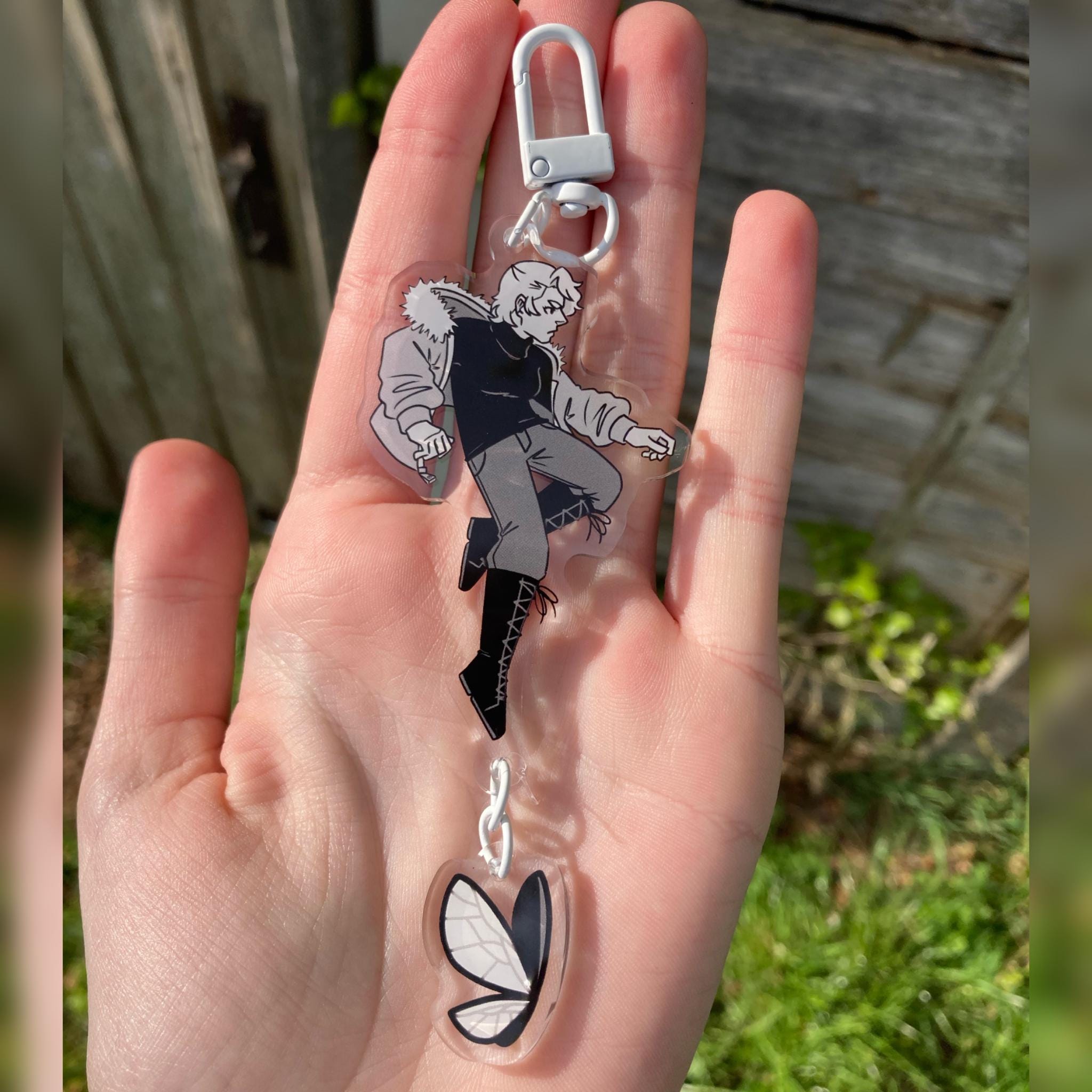 Void Stranger Acrylic Linking Key-chains: Gray, Lillie and Cif - Etsy