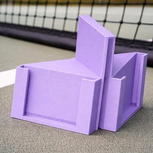 Phone holder for tennis and volleyball net – 3D printable STL file
