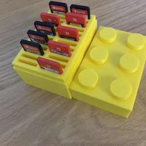 Nintendo Switch Game Cartridge Holder STL – 3D Printable Switch Game Organizer – Switch Game Card Holder – Instant Download