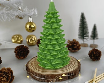Christmas Tree Scented Decor Candle | Christmas Gift Ideas | Holiday Candles | Gifts for her | Home Decor |