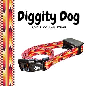 Diggity Dog | 3/4&quot; E-Collar Strap – Compatible with Garmin, Dogtra, SportDog, PetSafe, E-Collar Tech & More