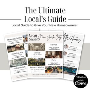 Real Estate Local Home Buyer Guide | Real Estate Marketing | Real Estate Canva Template | Realtor Marketing | Agent Resources