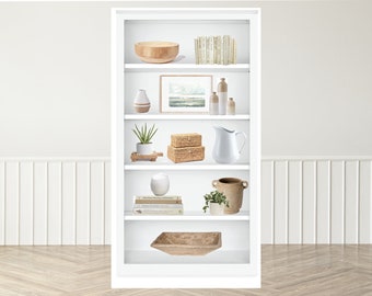 Shelf Design & Decor with Shopping List | Virtual Interior Design | Room Design | Bookcase Decor