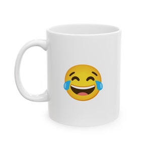 Laughing Emoji!  Two sided Mug Graphic