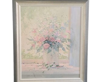 Rob de Haan oil panting art dutch Postwar Contemporary artist 60 cm x 70 cm signed and framed