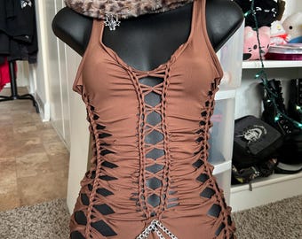 Ravewear Braided Bodysuit
