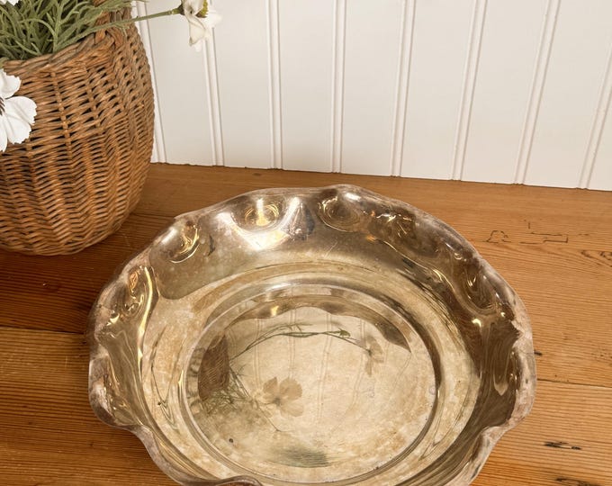 Vintage Silver Plated Reed and Barton 115 Scalloped Bowl - Etsy