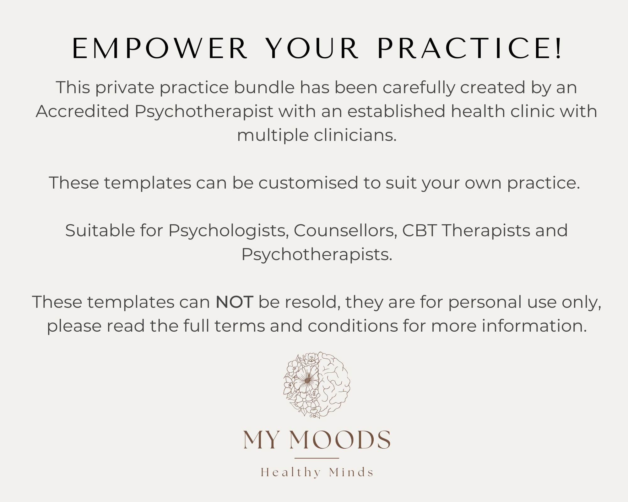 Canva Template, Private Practice Forms, Business Set Up, Template ...