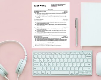 The Sophisticated Resume - Resume Template Download