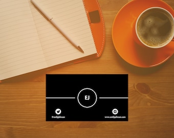 The Sleek Business Card - Professional Business Card Template