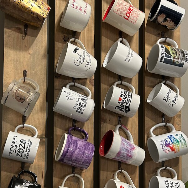 Mug Rack - Etsy