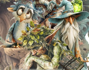 A6 Savings Game "Save the Elf Forest" The set consists of 5 punched, laminated cards / Savings game / Budgeting / Envelope method. 356/2025