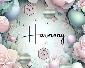 A6 “Harmony” Individual Challenge / Savings Challenge / Budget / Budgeting / Envelope Method. 029/2026