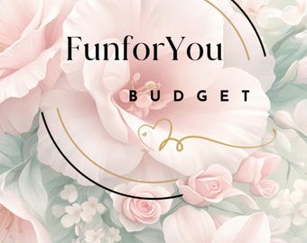 A6 "Shop cover sheet with 4 dividers" / Budgeting / laminated / Item 072/2026