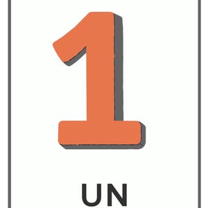 Welsh Numbers Flashcards