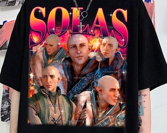 Limited Vintage Solas Tee, Dragon Age T-shirt, Unisex Shirt