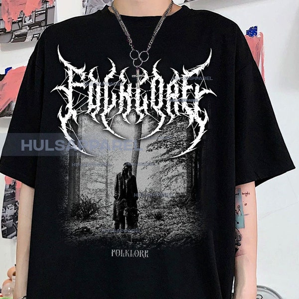 Folklore Black Metal Tee, Hardcore Black Metal Tee, Unisex