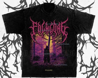 Folklore Black Metal Tee, Hardcore Black Metal Tee, Unisex