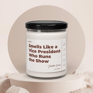 Vice President Promotion Gift Funny VP Candle Vice President Gift Smells Like A Badass Vice President Candle Job Promotion Gift Idea C222