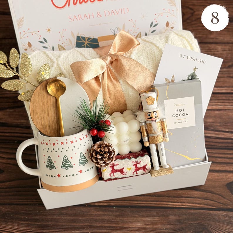 Gift for her and him, Gift for family, Thank You Gift, Realtor closing gift, Gift bag, Holiday gift box, Hygge Gift box, Realtor gift box Gift Box 8